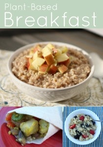 Plant Based Breakfasts recipe page