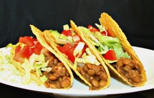 Vegan, Gluten-Free, Plant-Based Lentil Tacos