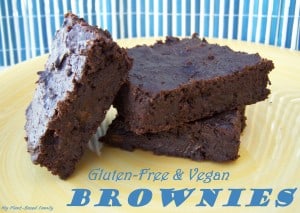 gluten free vegan brownies