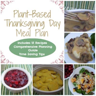 Plant-Based Thanksgiving Day Meal Plan