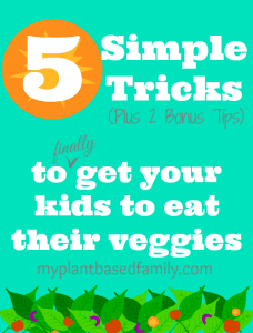 Tips to get kids to eat veggies