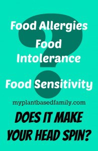 food allergies food intolerances and food sensitivities