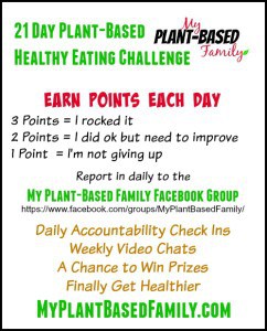 21 Day plant based Healthy Eating Challenge