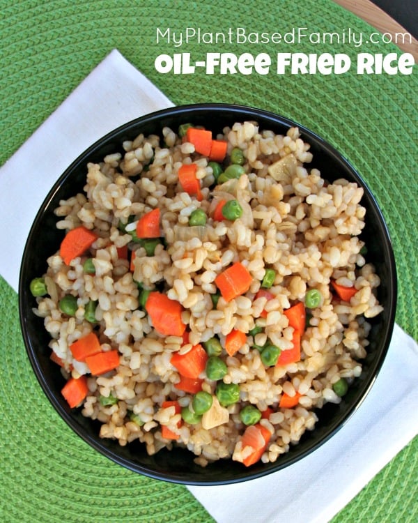 Oil-Free Fried Rice