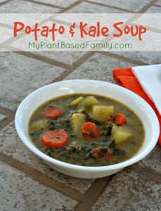 Potato Kale Soup Vegan and Gluten-Free