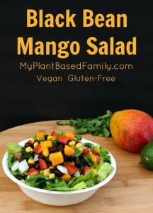 Black Bean Mango Salad Vegan Gluten-Free