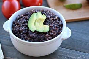 Instant Pot Black Beans and Rice