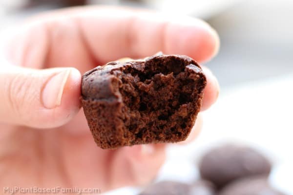 Black Bean Brownie Bites! are top 8 allergen free and delicious. 