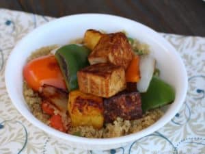These easy Tofu Kabobs are a great way to introduce your family to tofu!