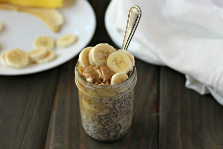 Peanut Butter Banana Overnight Oats My PlantBased Family