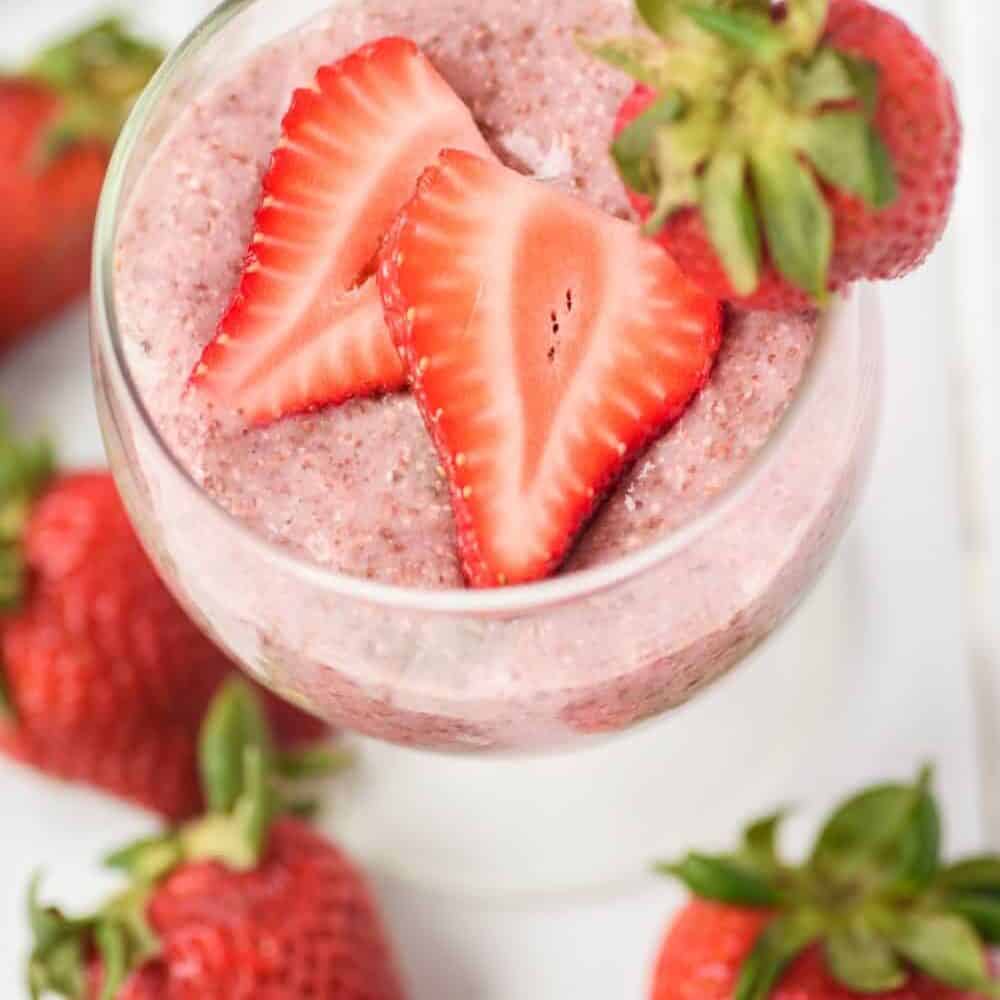Strawberry Chia Pudding