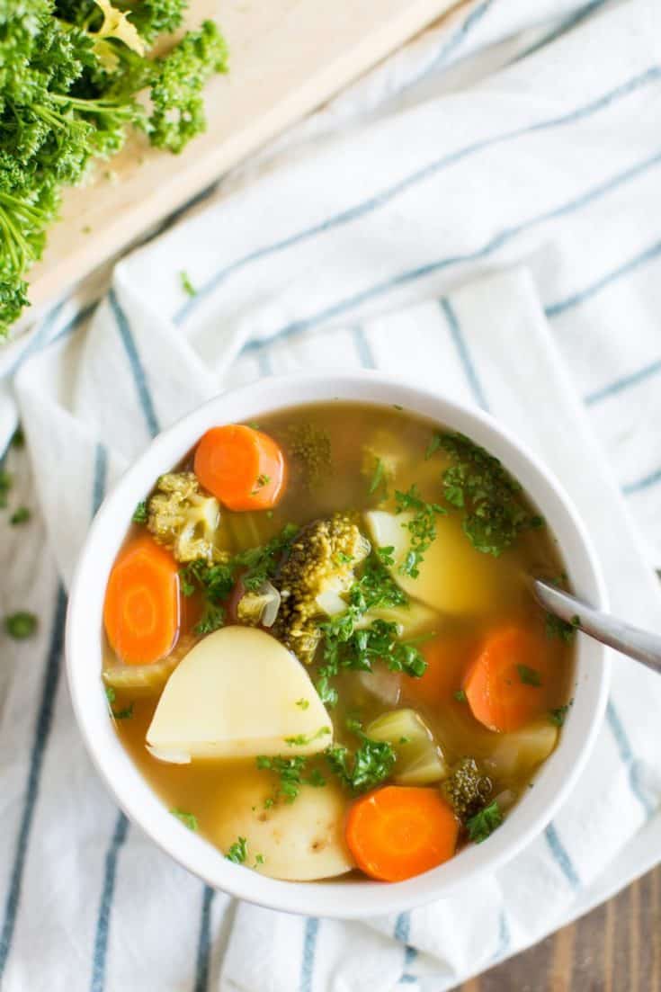 Instant Pot Broccoli Potato Soup
