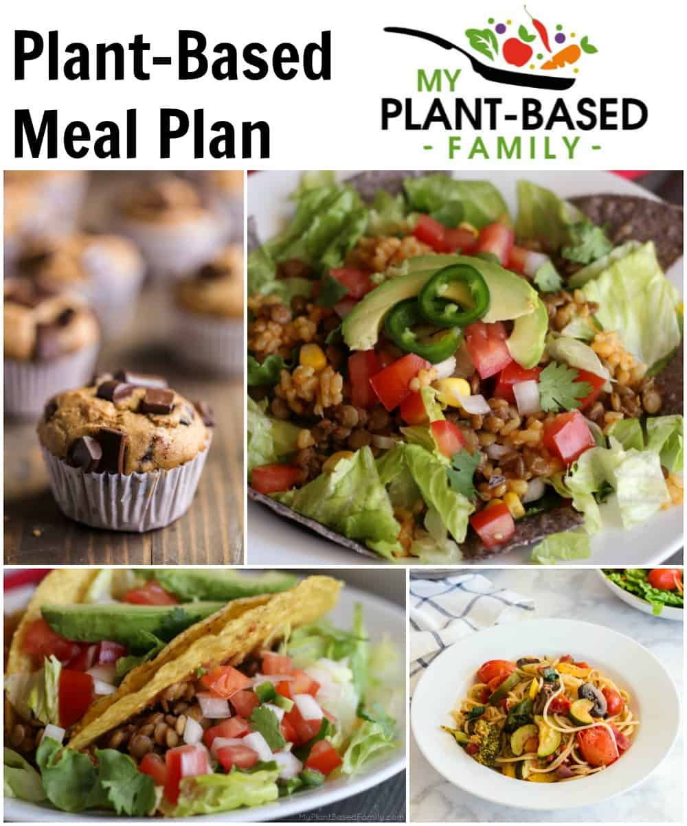 This week's plant-based meal plan includes family-friendly vegan recipes for breakfast, lunch and dinner. 
