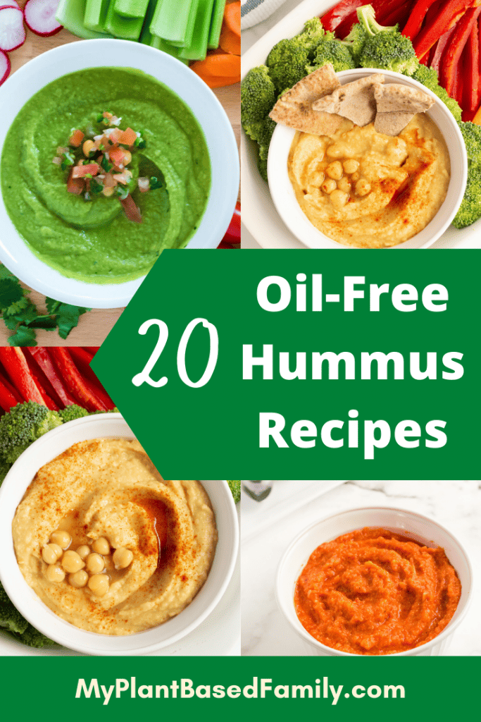 Oil-Free hummus recipes