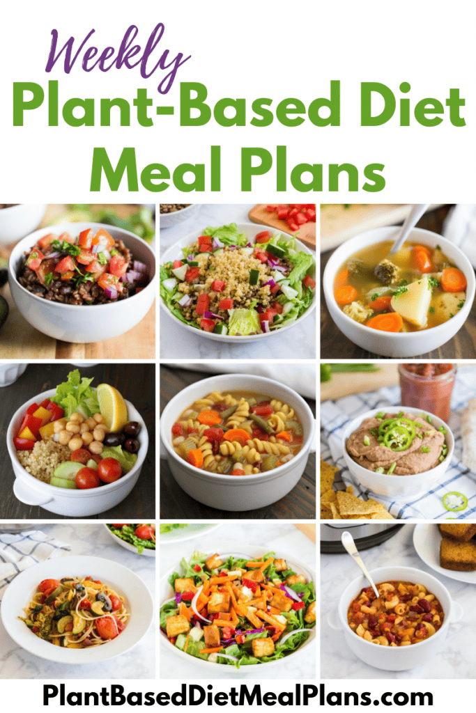 weekly plant-based diet meal plans