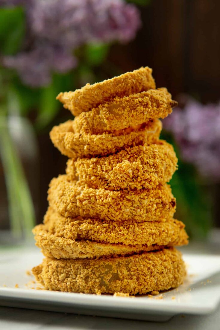 Image for Vegan Baked Onion Rings