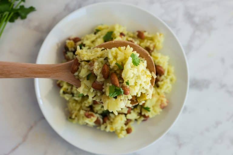 Instant Pot Rice and Beans with Green Chilies My PlantBased Family