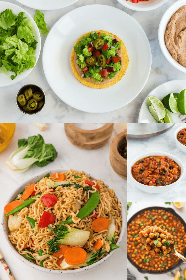 10 easy plant based dinners